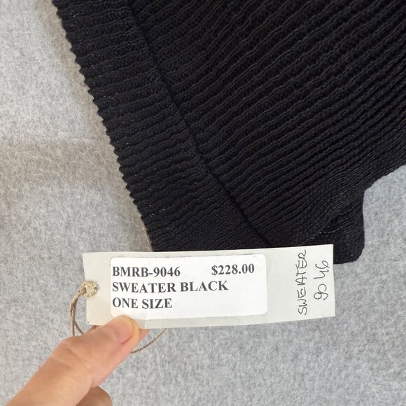 Lidira Womens Linen‎ Drape Front Sweater Topper Woven Short Sleeve One Size NWT - Picture 10 of 14